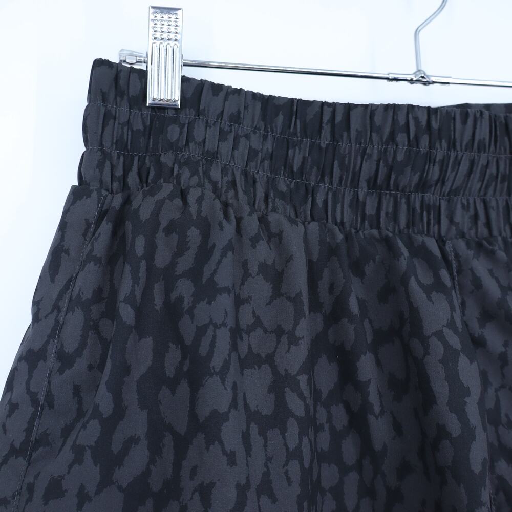 Varley Kallin Running Shorts Black Shadow Animal Lightweight Training Women's M - Picture 3 of 11